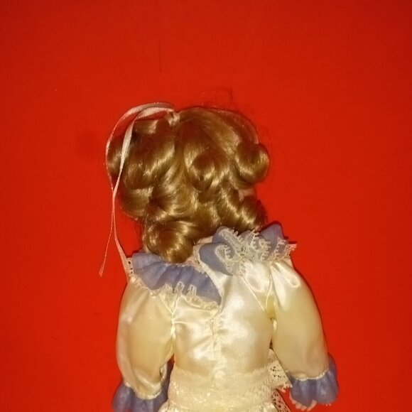 DANBURY MINT PORCELAIN MOTHER & DAUGHTER DOLLS CALLED " A MOTHER' LOVING TOUCH" - Picture 15 of 16